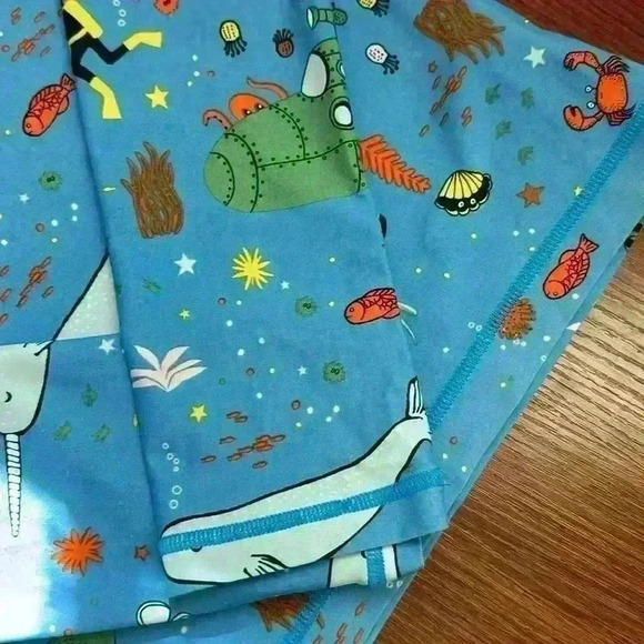 Ocean theme 160cm/ US 14-16 long sleeve Hanna Andersson sun Rash guard for water - Picture 4 of 7